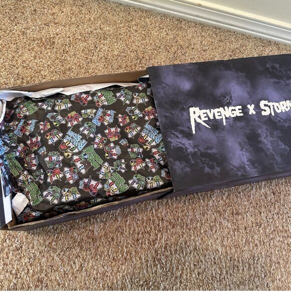 NWT Revenge X Storm Men’s Size 6 Hi-Top Bright Turg Sea Grn Shoes - Picture 5 of 10